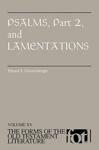 Könyv Psalms, Part 2 and Lamentations Erhard