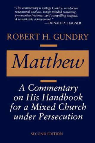 Knjiga Matthew Robert Horton Gundry