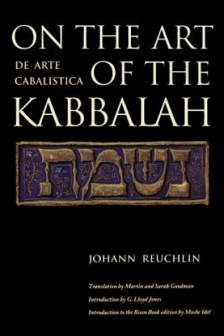 Kniha On the Art of the Kabbalah Johann Reuchlin
