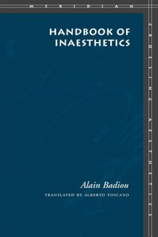 Carte Handbook of Inaesthetics Alain Badiou