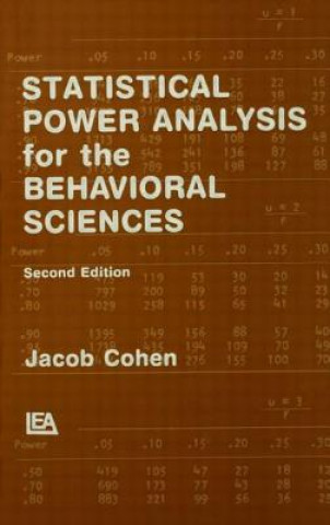 Könyv Statistical Power Analysis for the Behavioral Sciences Cohen