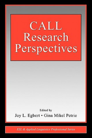 Buch CALL Research Perspectives Joy L Egbert