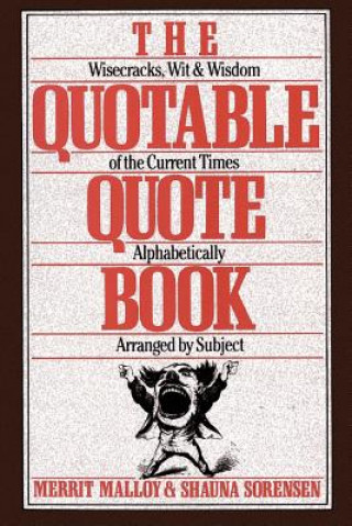Könyv Quotable Quote Book Merrit Malloy