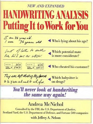 Kniha Handwriting Analysis Andrea Mcnichol