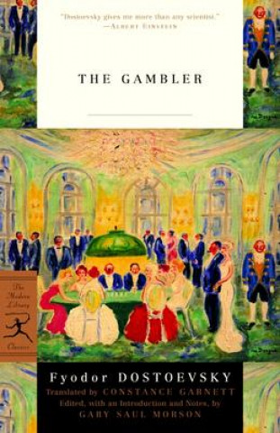 Könyv Gambler Fyodor Dostoevsky