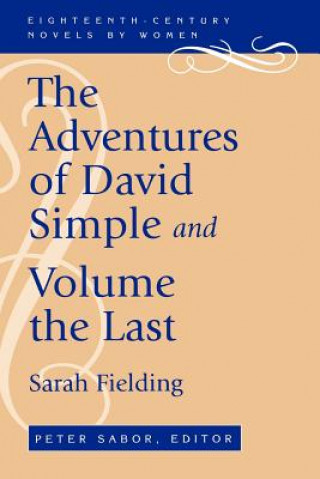 Libro Adventures of David Simple and Volume the Last Sarah Fielding