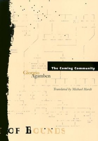 Kniha Coming Community Giorgio Agamben