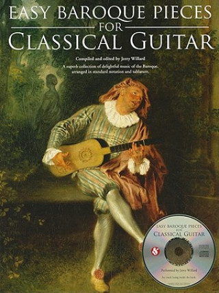 Книга Easy Baroque Pieces for Classical Guitar Hal Leonard Publishing Corporation