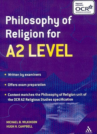 Carte Philosophy of Religion for A2 Level Michael B Wilkinson