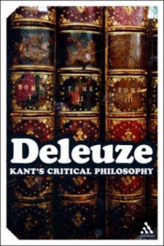 Kniha Kant's Critical Philosophy Gilles Deleuze