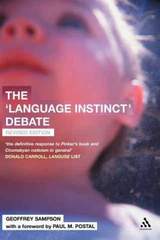 Knjiga 'Language Instinct' Debate Geoffrey Sampson