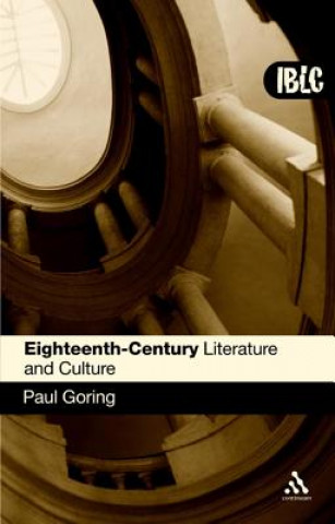 Knjiga Eighteenth-Century Literature and Culture Paul Goring