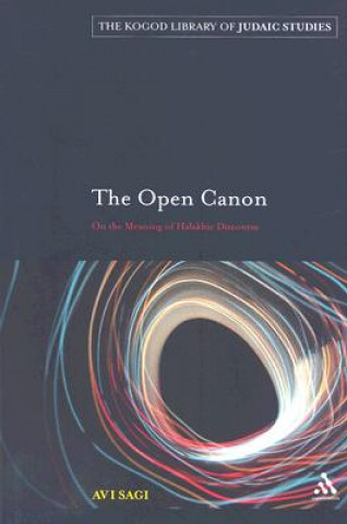 Libro Open Canon Avi Sagi