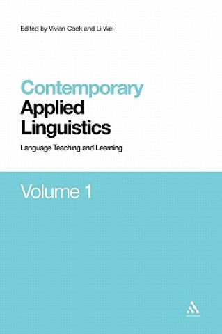 Kniha Contemporary Applied Linguistics Volume 1 Li Wei