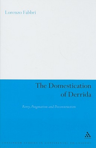 Könyv Domestication of Derrida Lorenzo Fabbri