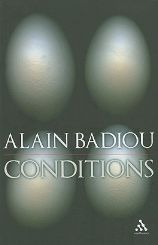 Kniha Conditions Alain Badiou