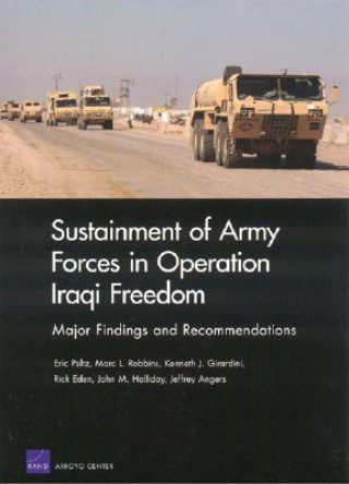 Kniha Sustainment of Army Forces in Operation Iraqi Freedom Jeffrey Angers