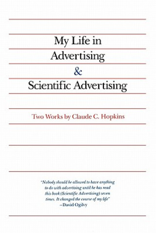 Knjiga My Life in Advertising and Scientific Advertising rosjean J.