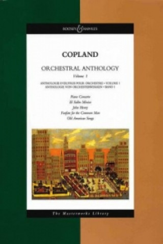 Kniha Orchestral Anthology Aaron Copland