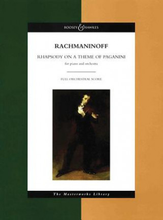 Könyv Rhapsody on a Theme of Paganini S RACHMANINOFF