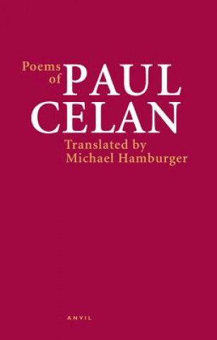 Kniha Poems of Paul Celan Michael Hamburger