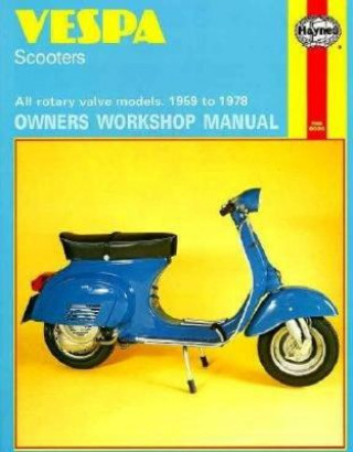 Carte Vespa Scooters (59 - 78) Haynes Publishing