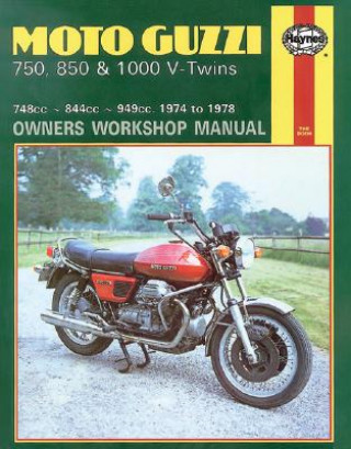 Carte Moto Guzzi 750, 850 & 1000 V-Twins (74 - 78) Mansur Darlington