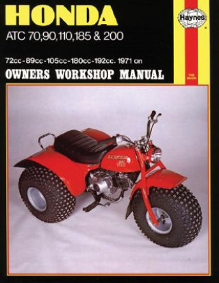 Kniha Honda ATC70, 90, 110, 185 & 200 (71 - 85) Haynes Publishing