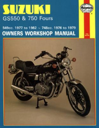 Książka Suzuki GS550 (77 - 82) & GS750 Fours (76 - 79) Haynes Publishing