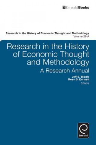 Kniha Research in the History of Economic Thought and Methodology Ross Emmett