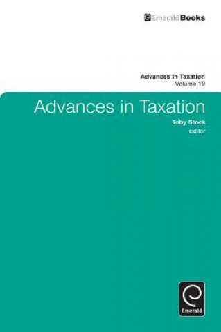 Knjiga Advances in Taxation Toby Stock