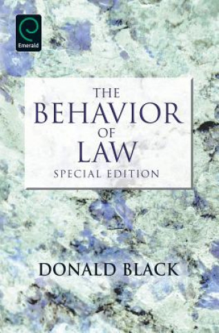 Kniha Behavior of Law Donald Black