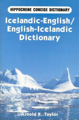 Carte Icelandic-English / English-Icelandic Concise Dictionary Arnold R Taylor