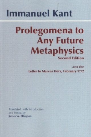 Kniha Prolegomena to Any Future Metaphysics Immanuel Kant