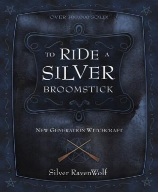 Carte To Ride a Silver Broomstick Silver Raven Wolf