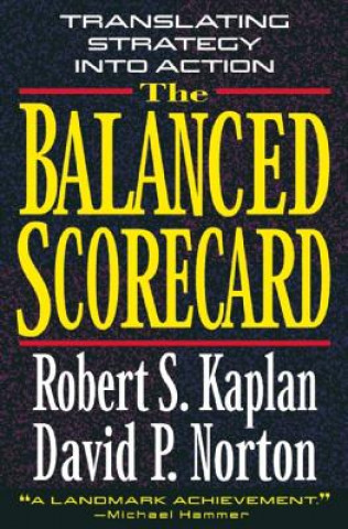 Kniha Balanced Scorecard David P. Norton