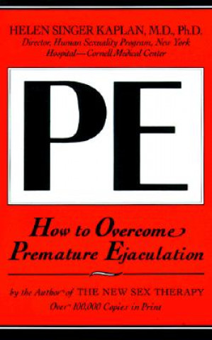 Kniha How to Overcome Premature Ejaculation Singer Kaplan Helen