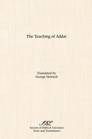 Книга Teaching of Addai George Howard