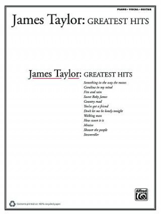 Könyv James Taylor: Greatest Hits James Taylor