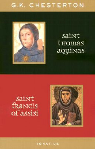 Carte St. Thomas Aquinas and St. Francis of Assisi G. K. Chesterton