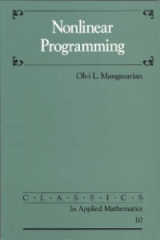 Knjiga Nonlinear Programming Olvi L Mangasarian