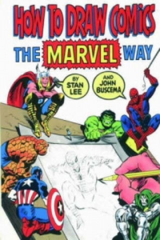 Book How to Draw Comics the "Marvel" Way Stan Lee