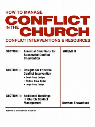 Kniha How To Manage Conflict in the Church, Conflict Interventions & Resources Volume II Norman