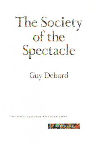 Книга Society of the Spectacle Guy Debord