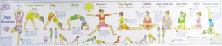 Printed items Yoga Practice Wall Chart Liz Cook