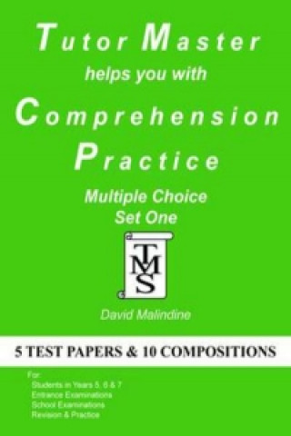 Boek Tutor Master Helps You with Comprehension Practice David Malindine