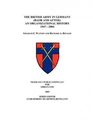 Kniha British Army in Germany Graham Watson