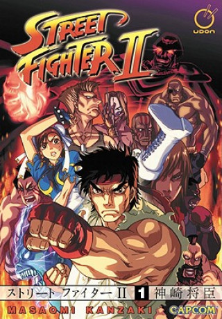 Kniha Street Fighter II Masaomi Kanzaki