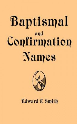 Carte Baptismal and Confirmation Names Edward