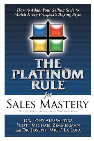 Kniha Platinum Rule for Sales Mastery Tony Alessandra